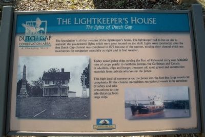 The Lightkeeper’s House Marker. Click for full size. The Lightkeeper’s House Marker image. Click for full size.