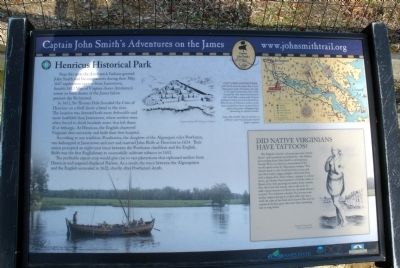 Henricus Historical Park Marker. Click for full size. Henricus Historical Park Marker image. Click for full size.