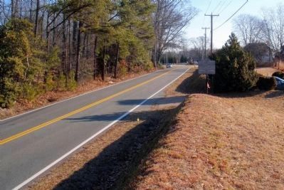 Totopotomoi Marker on Studley Road facing east.. Click for full size. Totopotomoi Marker on Studley Road facing east. image. Click for full size.