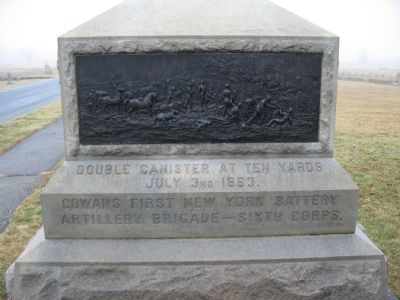First New York Battery Monument image. Click for full size.