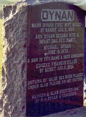 Dynan Monument Mentioned on Marker image. Click for full size.