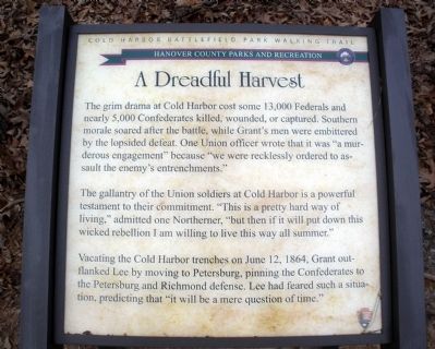 A Dreadful Harvest Marker. Click for full size. A Dreadful Harvest Marker image. Click for full size.