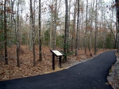 A Dreadful Harvest Marker on the trail.. Click for full size. A Dreadful Harvest Marker on the trail. image. Click for full size.