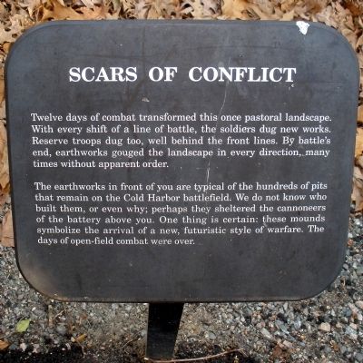 Scars of Conflict Marker image. Click for full size.