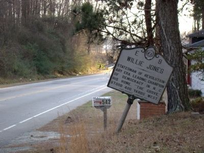 Willie Jones Marker. Click for full size. Willie Jones Marker image. Click for full size.