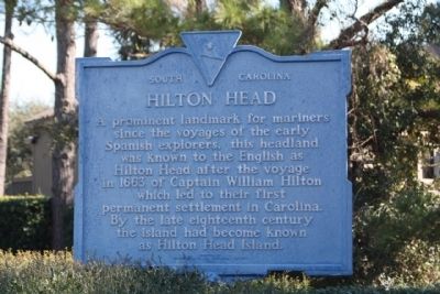 Hilton Head Marker image. Click for full size.