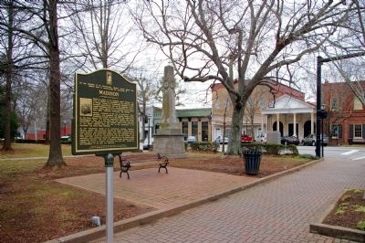 Madison Marker, looking toward East Washington Street. Click for full size. Madison Marker, looking toward East Washington Street image. Click for full size.