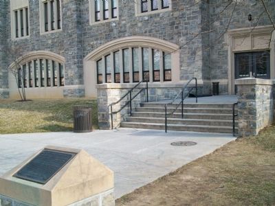 Entrance to Torgersen Hall. Click for full size. Entrance to Torgersen Hall image. Click for full size.