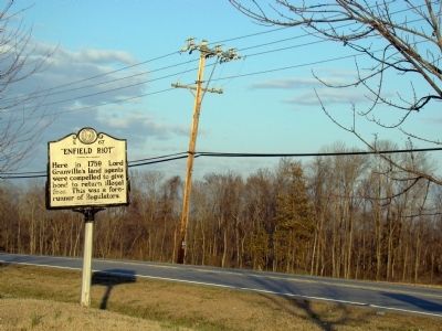 “Enfield Riot” Marker. Click for full size. “Enfield Riot” Marker image. Click for full size.