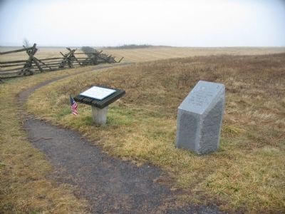 13th Vermont and Union Counterthrust Markers. Click for full size. 13th Vermont and Union Counterthrust Markers image. Click for full size.