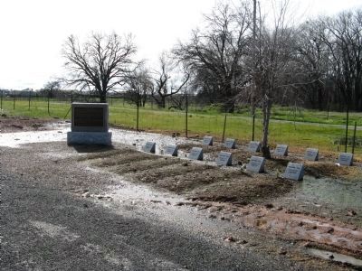 Prairie City Cemetery Grave Relocations and Marker image. Click for full size.
