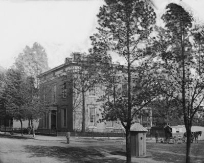 Richmond, Va. Residence of Alexander H. Stephens, Vice President, C.S.A. image. Click for full size.