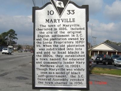 Maryville Marker image. Click for full size.