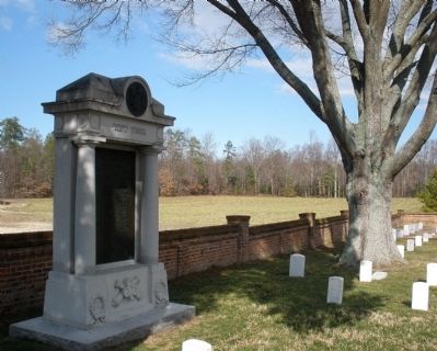 Eighth N. Y. Heavy Artillery Monument at Cold Harbor National Cemetery. image. Click for full size.