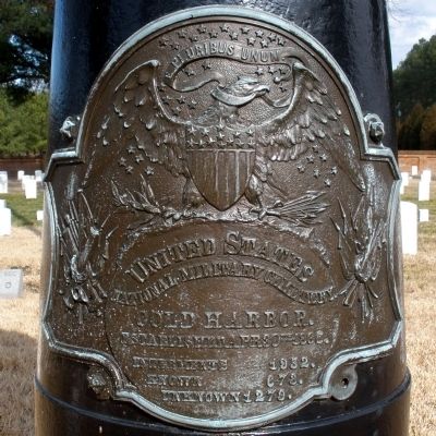 Cold Harbor National Cemetery Bronze Plaque.. Click for full size. Cold Harbor National Cemetery Bronze Plaque. image. Click for full size.