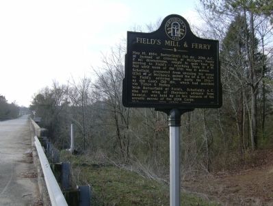 Field's Mill & Ferry Marker Area View image. Click for full size.