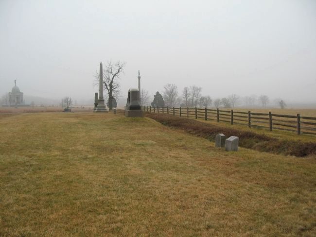 15th Massachusetts Infantry Position. Click for full size. 15th Massachusetts Infantry Position image. Click for full size.