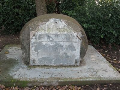 Benicia Barracks Site Marker Base image. Click for full size.