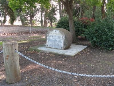 Benicia Barracks Site Marker Base image. Click for full size.