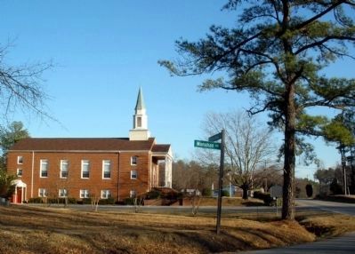 Pioneer Baptist Church at Darbytown Road & Monahan Road image. Click for full size.