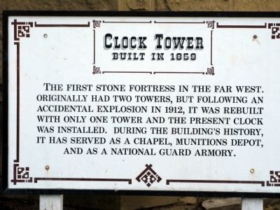 Clock Tower Marker image. Click for full size.