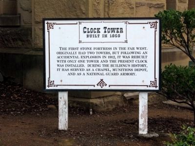 Clock Tower Marker image. Click for full size.