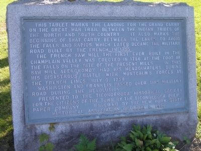Grand Carry Landing Marker. Click for full size. Grand Carry Landing Marker image. Click for full size.