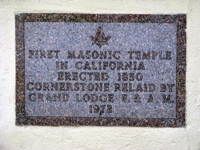 Cornerstone Plaque. Click for full size. Cornerstone Plaque image. Click for full size.