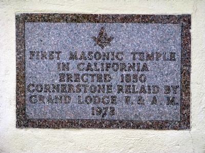 Cornerstone Plaque image. Click for full size.