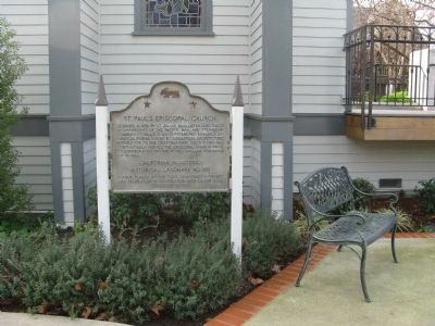 Saint Paul's Episcopal Church Marker. Click for full size. Saint Paul's Episcopal Church Marker image. Click for full size.