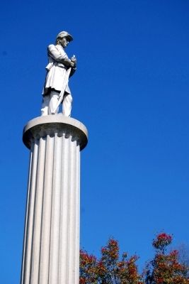 Greenwood County Confederate Monument Topper image. Click for full size.