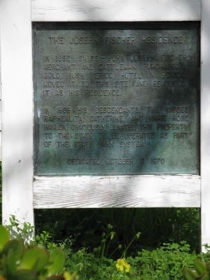 A Second Fischer-Hanlon House Marker image. Click for full size.
