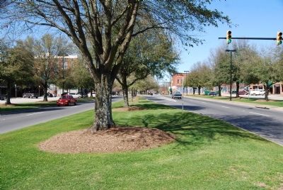 Main Street, Greenwood, South Carolina -<br>Looking North image. Click for full size.