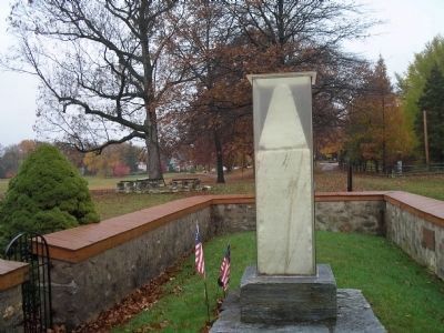 Marker on the Paoli Memorial Grounds image. Click for full size.