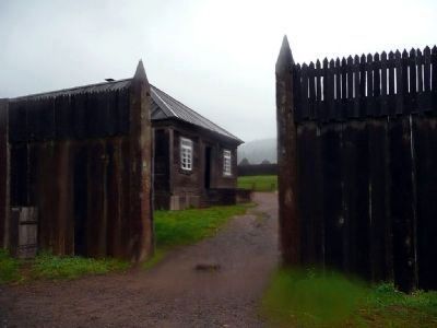 Fort Ross - West Entrance. Click for full size. Fort Ross - West Entrance image. Click for full size.