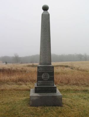 121st Regiment Pennsylvania Volunteers Monument image. Click for full size.