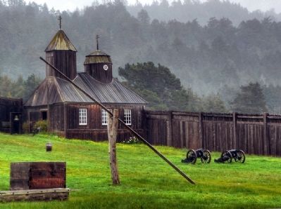 Fort Ross - Chapel. Click for full size. Fort Ross - Chapel image. Click for full size.