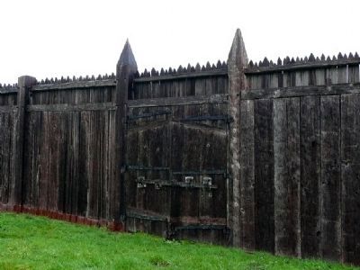 Fort Ross - South Gate. Click for full size. Fort Ross - South Gate image. Click for full size.