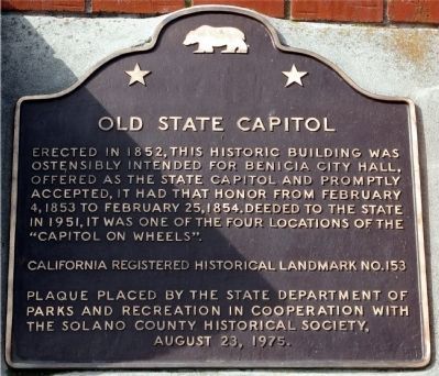 Old State Capitol Marker image. Click for more information.