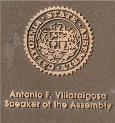 California State Assembly Engraved on Marker image. Click for full size.