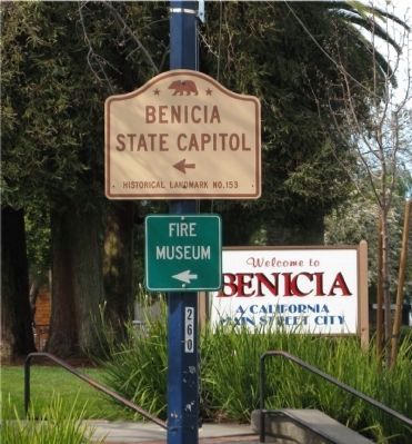 California Historical Landmark Directional Sign image. Click for full size.