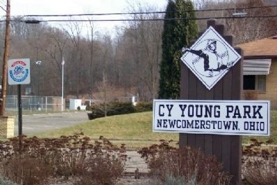Cy Young Park Entrance image. Click for full size.