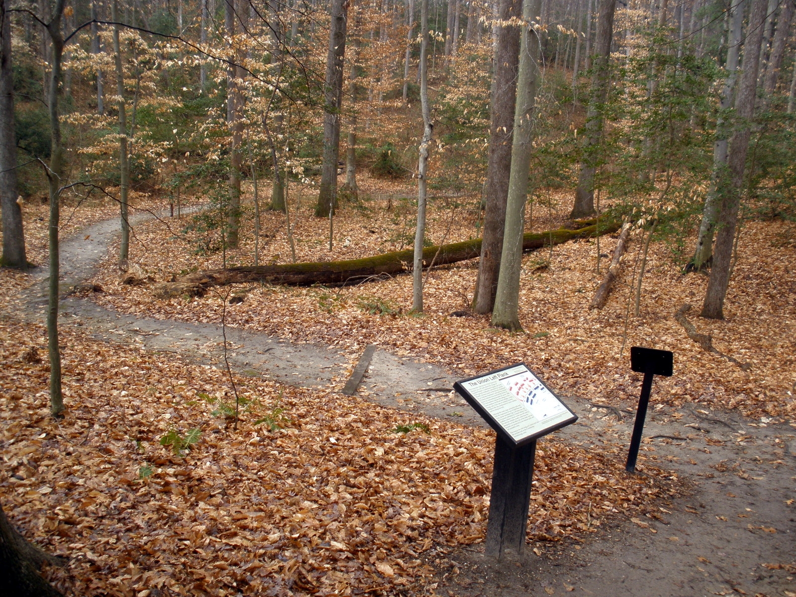 The Union Left Flank Marker