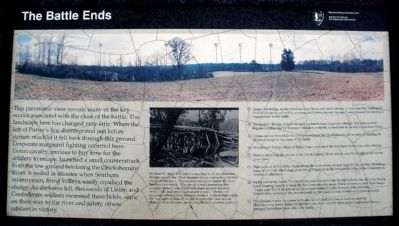 The Battle Ends Marker. Click for full size. The Battle Ends Marker image. Click for full size.