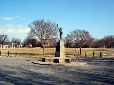 The Statue of Liberty in Chimborazo Park. Click for full size. The Statue of Liberty in Chimborazo Park image. Click for full size.