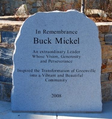 Buck Mickel Marker image. Click for full size.