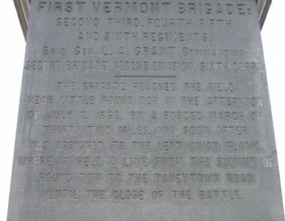 Right Side of Memorial image. Click for full size.