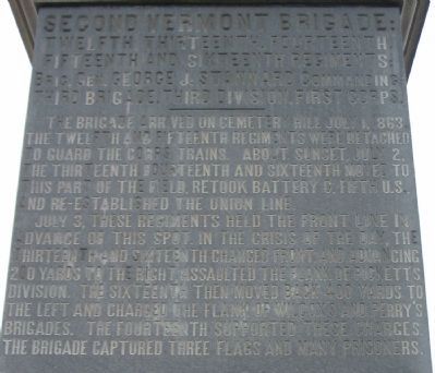 Back of Memorial. Click for full size. Back of Memorial image. Click for full size.