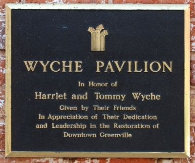 Wyche Pavilion Marker image. Click for full size.