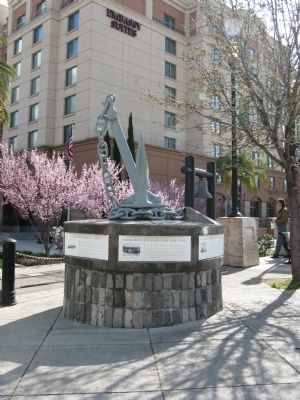American Merchant Marine Monument image. Click for full size.